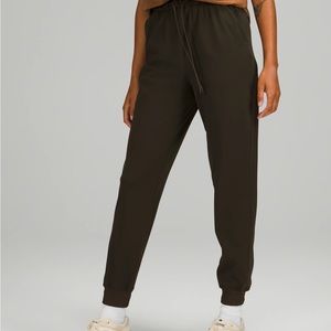 Lululemon stretch full length jogger - olive size 6